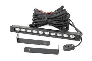 Polaris RZR XP 1000 EPS Desert Edition LED Light Kit - Under Bed - Rough Country - 10-inch Single-Row - 2015